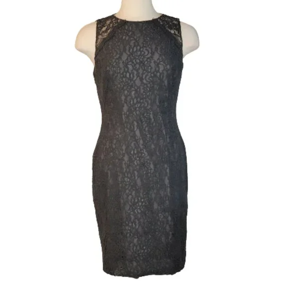 chinese dress ladies Amazon.com: Roaman's Women's Plus Size Keyhole Lace Dress main image 0